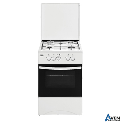 CUISINIÈRE 4 FEUX SERICO  - GF5040 - WHITE - 50*50