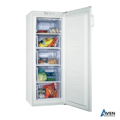 CONGÉLATEUR  VERTICAL INDESIT - 5 TIROIRS - 87869 - 250L - TROPICALISE - BLANC - A+