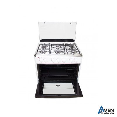CUISINIÈRE XPER 6 FEUX  - 6040W - WHITE
