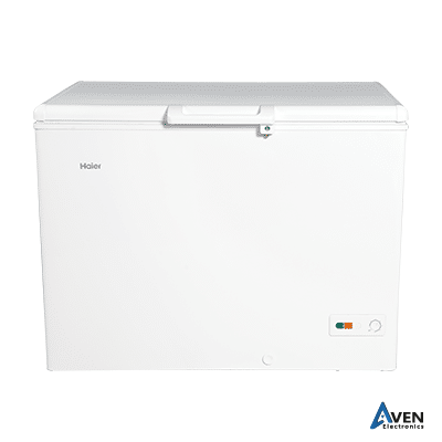 CONGÉLATEUR BAHUT HAIER - HCF 428 - BLANC - TROPICALISE - 400L - CLASSE A