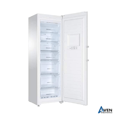CONGÉLATEUR VERTICAL - CHANGER - 7 TIROIRS - ALUMINIUM - BLANC - TROPICALISE - 300L