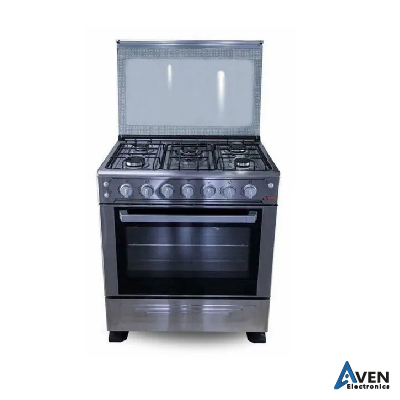 CUISINIÈRE ASTECH 5 FEUX 75X50 CM- 80MIS FULL OPTION