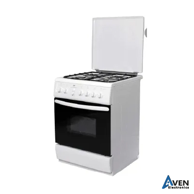 CUISINIÈRE LOFRATELLI 4 FEUX BLANC- 50X50- FOUR- GRILL- FULL OPTIONS