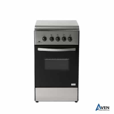 CUISINIERE TECNOLUX 4 FEUX 50X50 SEMI INOX SIMPLE