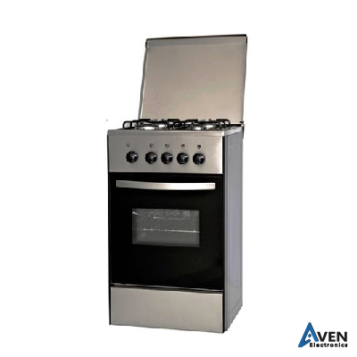 CUISINIERE GL GENERAL 4 FEUX 50X50 SEMI INOX - SB
