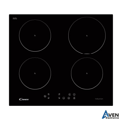 PLAQUE INDUCTION 4 FEUX CANDY CI640CB NOIR