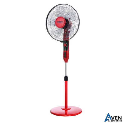VENTILATEUR SUR PIED -  SOLSTAR - FS 1666H-RDSS-ROUGE