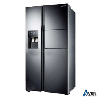 Réfrigérateur - Side By Side - SAMSUNG - RS 51 K 5680 -Miroir - avec fontaine –inverter – A+ - 587 L