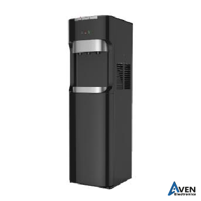 FONTAINE A EAU AVEC FRIGO - MIDEA -YL 1836SB - ROUGE/NOIR  - 520W – 3 ROBINETS