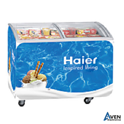 CONGELATEUR HORIZONTAL VITRINE - HAIER - HCF 376 – 376 LITRES – A+