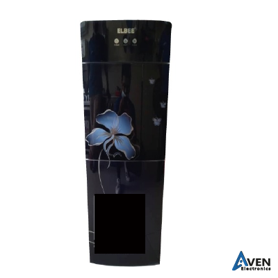FONTAINE A EAU - ELBEE - NOIR - 2 ROBINETS – AVEC FERMETURE PARTIE FRIGO