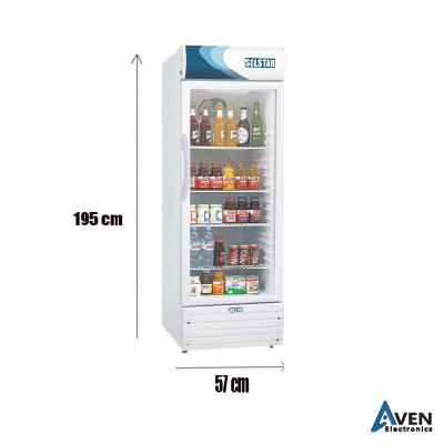 REFRIGERATEUR VITRINE VERTICAL - SOLSTAR VC 3300 SS - 380 LITRES- A+