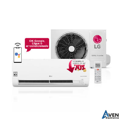 SPLIT - LG - DUAL INVERTER - 1.5CV - 12000BTU- S4 Q12 – A+++