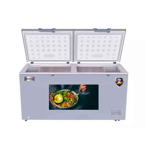 CONGELATEUR HORIZONTAL ELACTRON EL75 550L - SILVER - TROPICALISE - A+