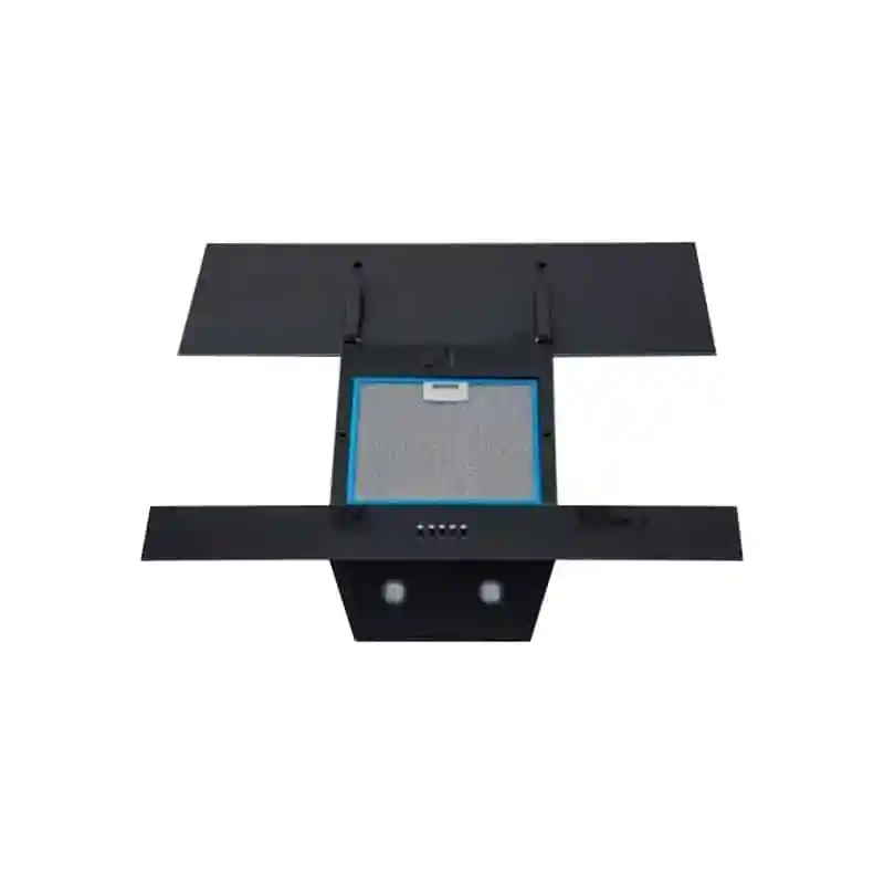 HOTTE CUISINE NOIR ELACTRON MIROIR ELC 90CM