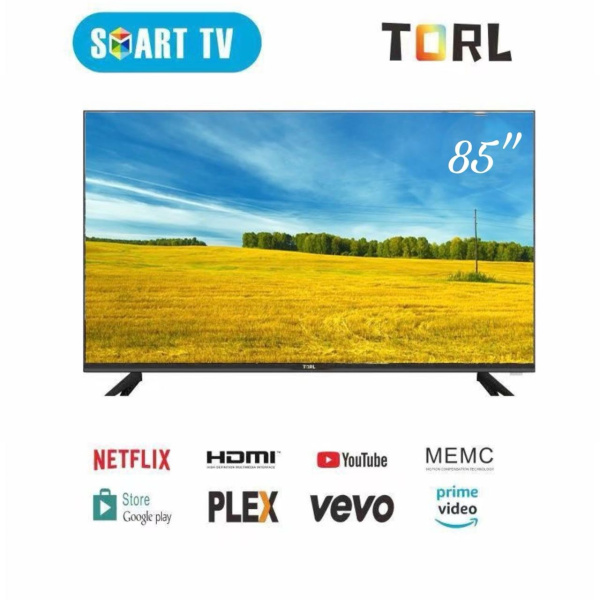 TELEVISEUR TORL 85" SMART ANDROID TV 4K