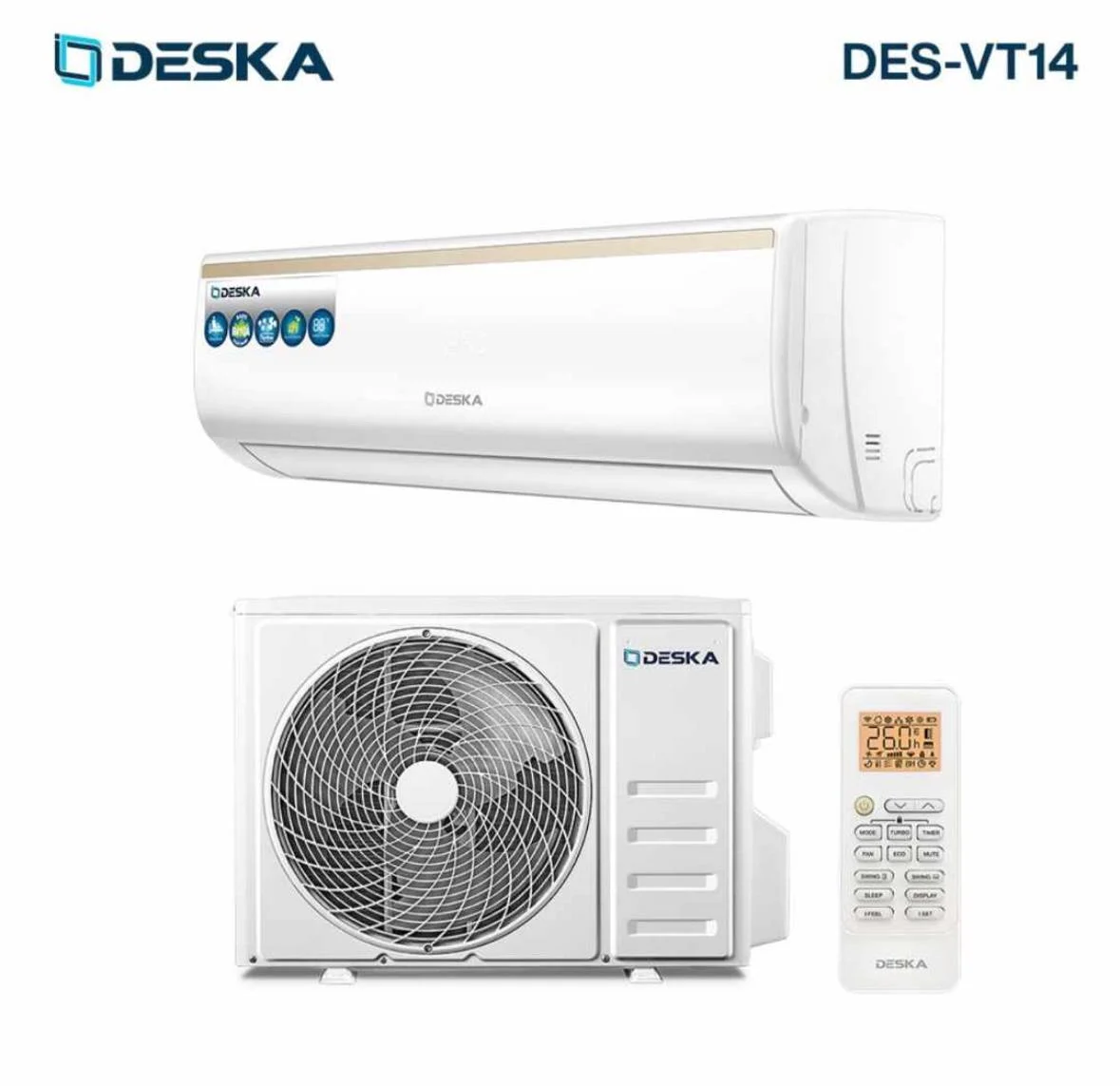 SPLIT DESKA 24000BTU 3CV DES24FV3DE