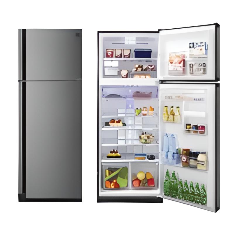 REFRIGERATEUR SHARP 2PORTES 541LITRES INVERTER GRIS SJSE70DSL5