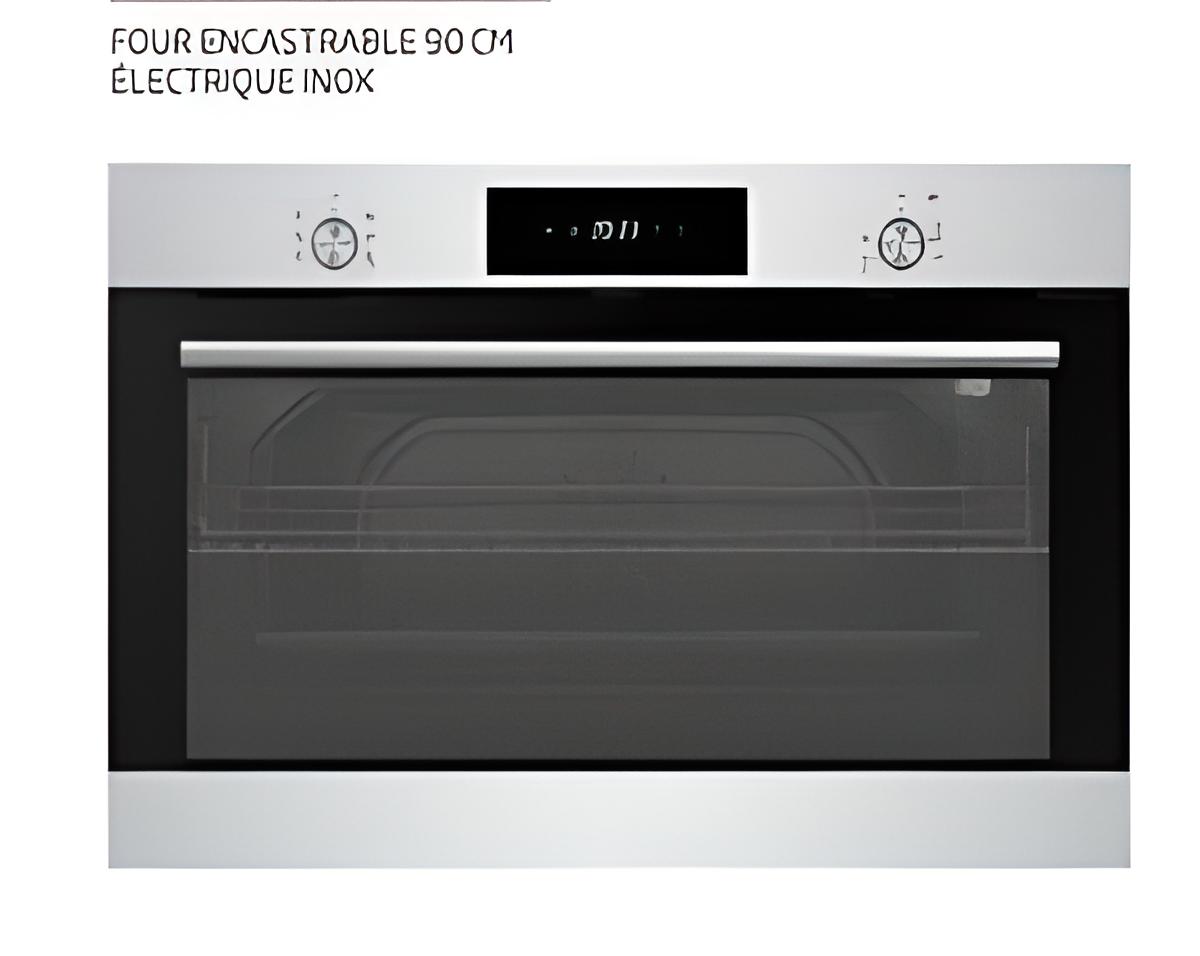 FOUR ENDURO ENCASTRABLE ELECTRIQUE 90X60 INOX LT95277