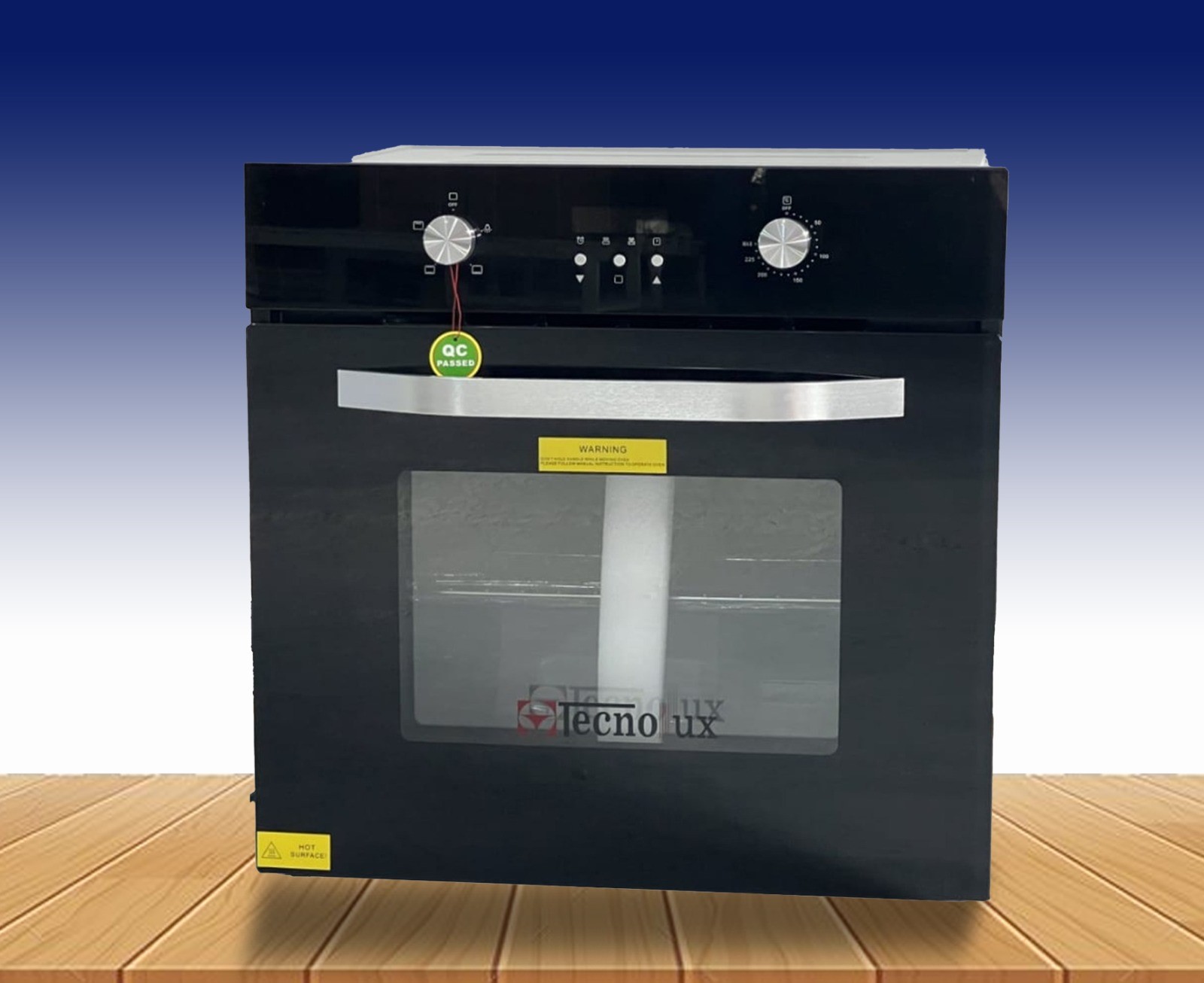 FOUR TECHNOLUX ENCASTRABLE TACTILE ELECTRIQUE NOIR GRIS QME602BOO1