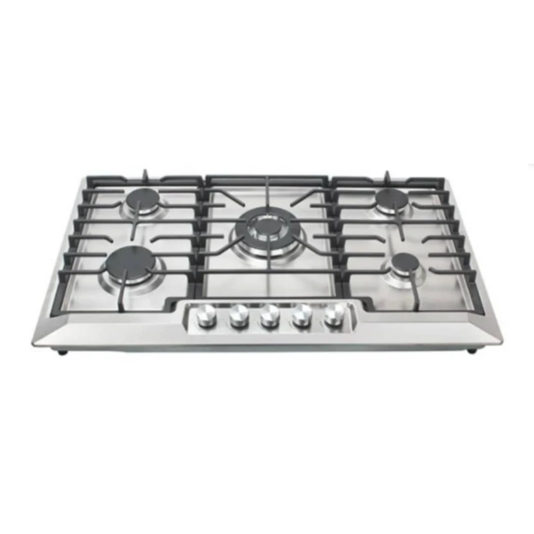 PLAQUE TECHNNOLUX ENCASTRABLE 5FEUX 90X60A GAZ INOX TEC5GG