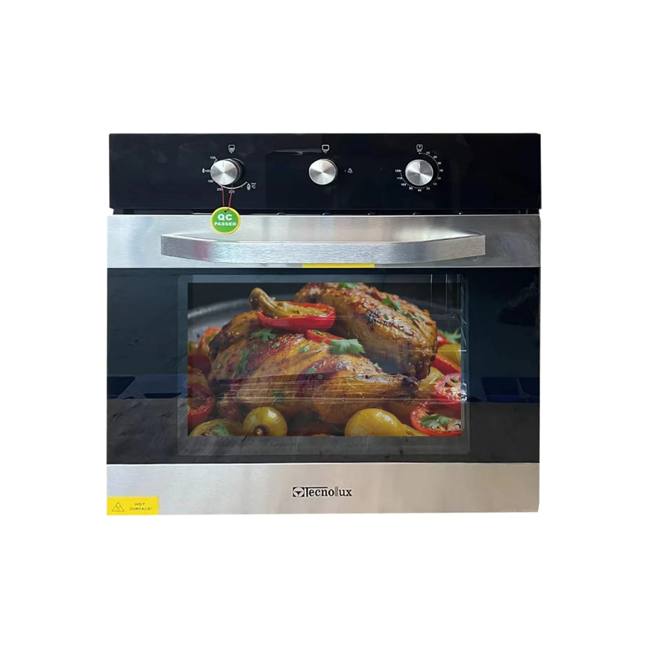 FOUR TECHNOLUX ENCASTRABLE A GAZ NOIR 60X60 QMG603BOO