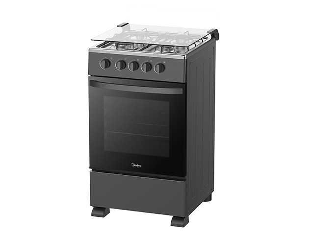 CUISISNIERE MIDEA 4 FEUX 50X55  NOIR 4GO82B