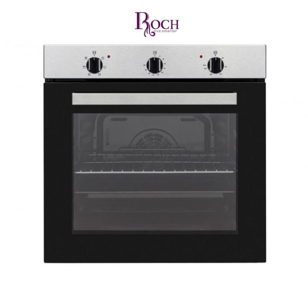 FOUR ROCH ELECTRIQUE ENCASTRABLE 60X60 MULTIFONCTION INOX ROB615BL