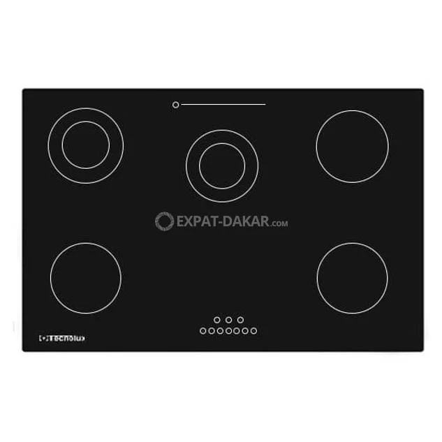 PLAQUE TECHNOLUX ENCASTRABLE VITROCERAMIQUE 5FEUX 90X60 TEC5EE