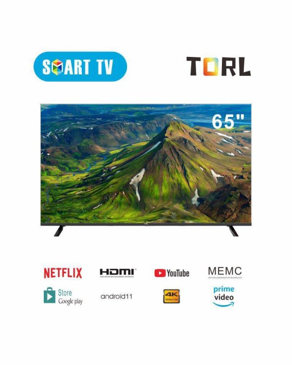 TELEVISEUR TORL 65'' SMART ANDROID 4K