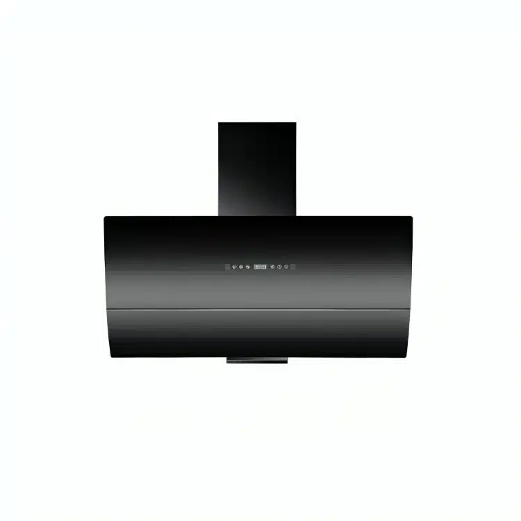 HOTTE DE CUISINE TECHNOLUX 90X60 SENSOR VERRE NOIR TEC90