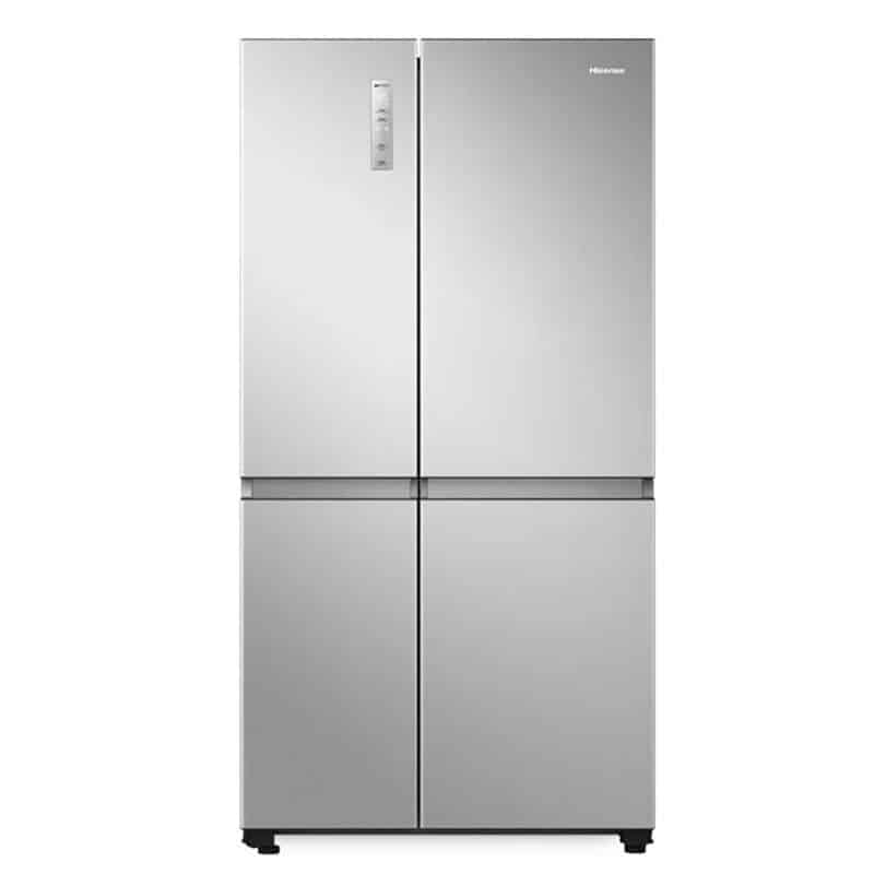 REFRIGERATEUR HISENSE SIDE BY SIDE 2PORTES 668LITRES INVERTER GRIS RS87WS