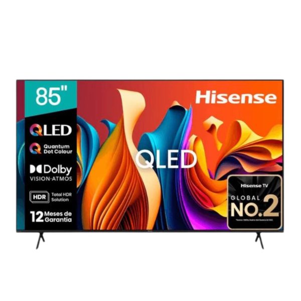 TELEVISEUR HISENSE 85'' SMART VIDAA QLED QUANTUM DOT 85Q6N