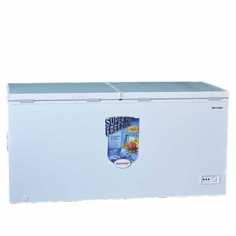 CONGELATEUR HORIZONTAL SHARP 660LITRES BLANC SFCK -660X