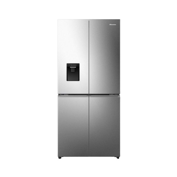 REFRIGERATEUR SIDE BY SIDE HISENSE 4P 470LITRES AVEC FONTAINE INVERTER INOX RQ61WC4SA