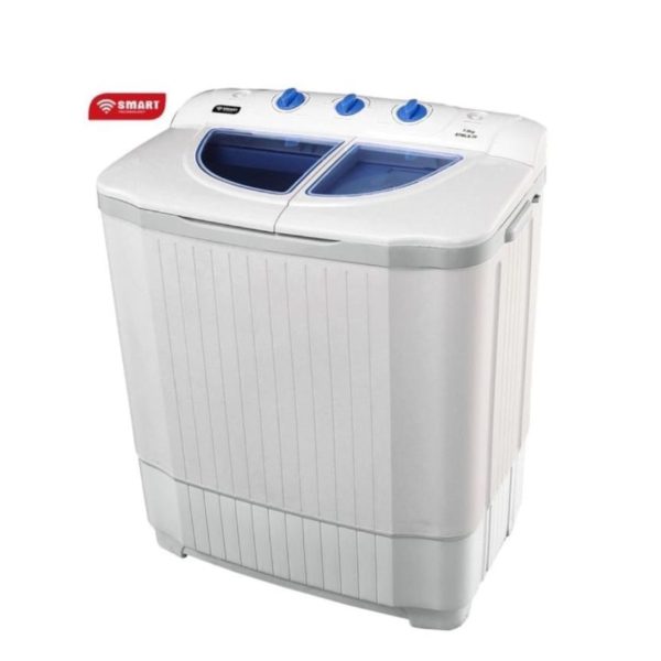 MACHINE A LAVER SMART TECHNOLOGY 7KG  DOUBLE BAC SEMI AUTOMATIQUE  STMLS7F