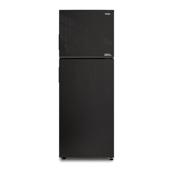 REFRIGERATEUR HAIER 2PORTES INVERTER 357LITRES NOIR HRF380TMBM