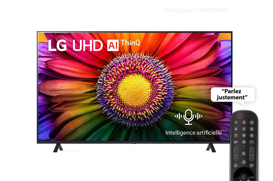 TELEVISEUR LG 75'' SMART 4K 75UR80006LJ