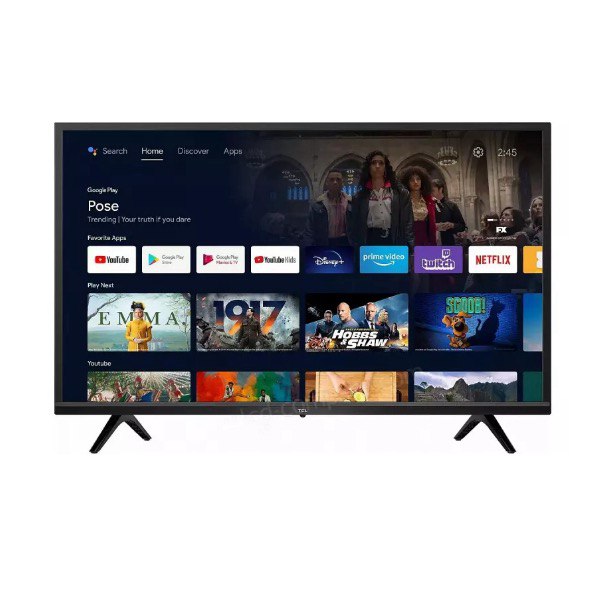 TELEVISEUR TCL 32'' SMART ANDROID 4K 32S5400AF