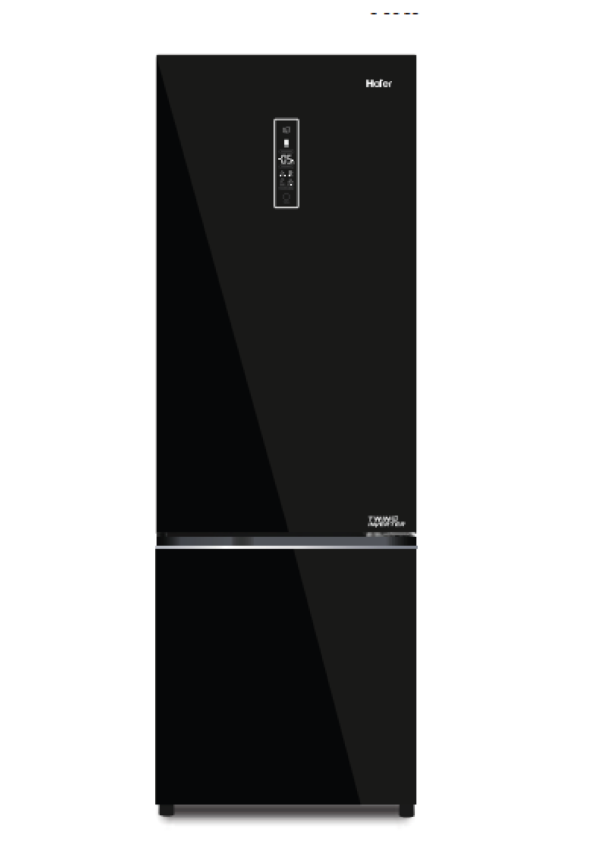 REFRIGERATEUR HAIER COMBINE AVEC FONTAINE NOIR HRF-B379